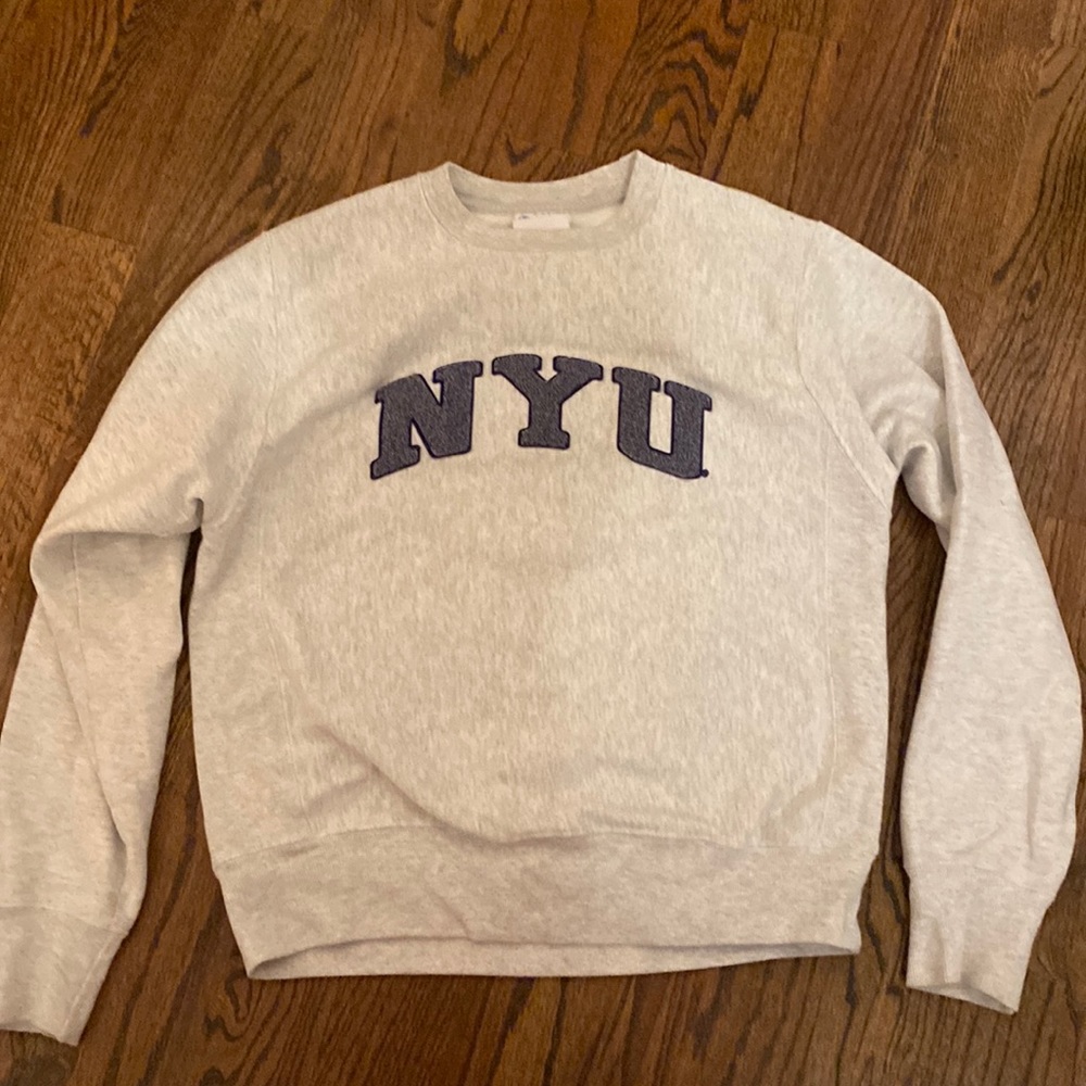 NYU Champion Pullover/Sweatshirt